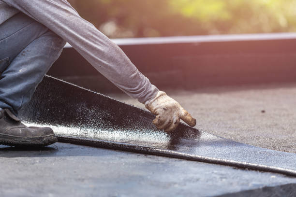 Professional Interior Drainage System technician working in New Lothrop, MI